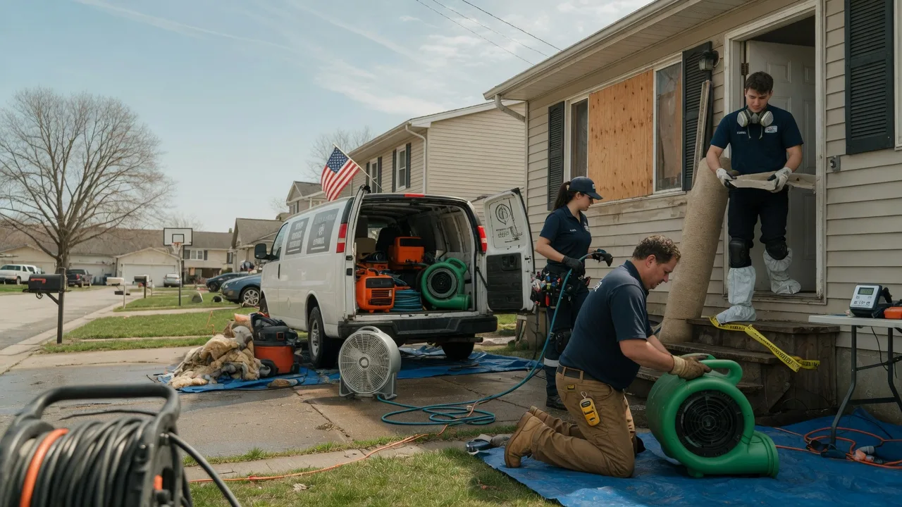 Water Damage Restoration in Coalgate, OK near me